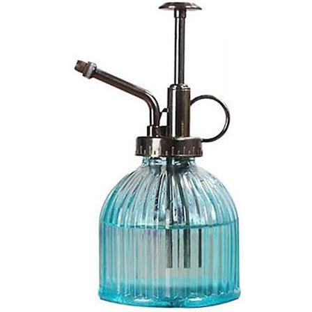 Vintage Dekorativ Botanisk Glas Vandkande Med Top Pumpe, Lille Vandkande Brusebad, Botanisk Vandkande