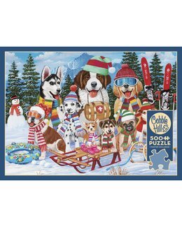 Pussel Snödag 500 bitar