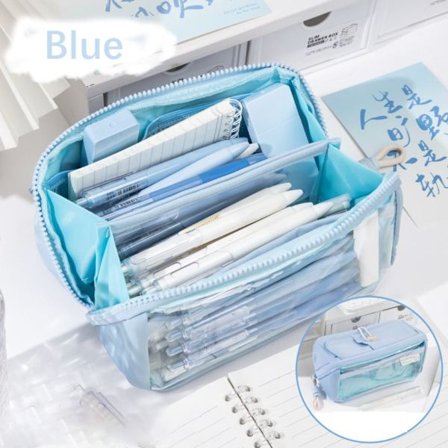 Pen Bag Penalhus BLÅ