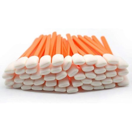 5.11" Rengöringspinnar av skum, för elektronik, kameror, optiska linser eller bläckstråleskrivare