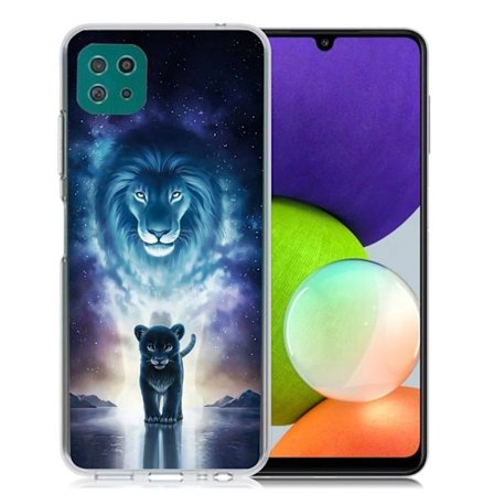 Deco Samsung Galaxy A22 5G Suojakotelo - Lion