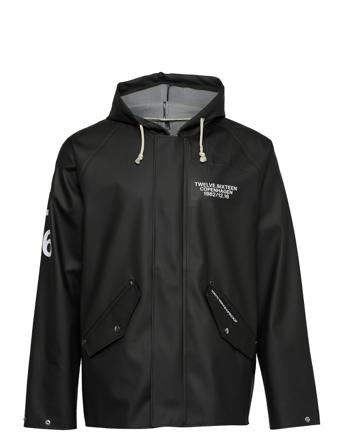 12.16 Rain 100 W/Zipper Black Black Twelve Sixteen