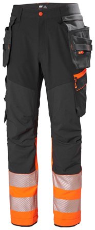Helly Hansen Workwear ICU BRZ 77500-269 Arbeidsbukse varsel, klasse 1 Hi-Vis oransje, Klær