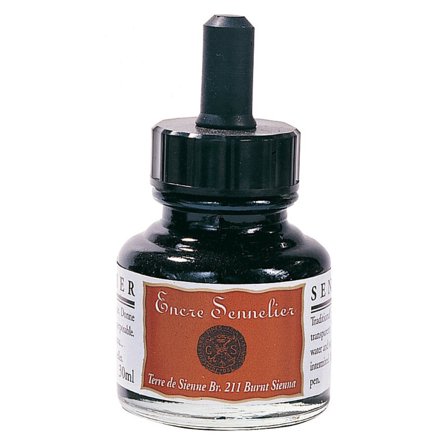 Sennelier Indian Ink 30 ml (Price Group 1) Opaque White