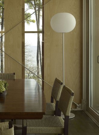 Glo-Ball F2 gulvlampe - sølv