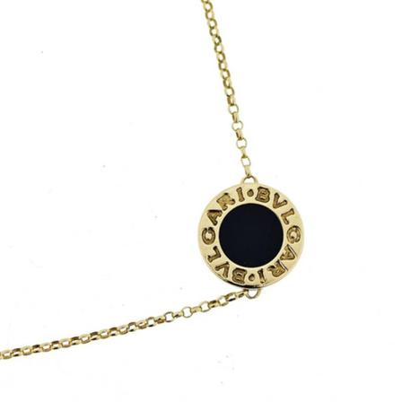 Bvlgari Vintage Pre-owned necklace , Geel , Dames , Maat: ONE Size Vintage Sieraden