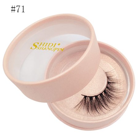 Lyxigt långa Lösögonfransar i Minkhår (3D)