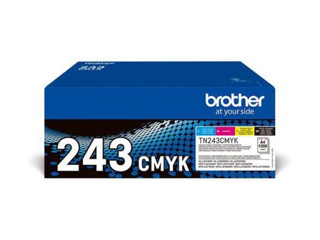 BROTHER Toner TN243CMYK 4x1K - Lyreco - Toner och bläck - Tonerkassetter - Toner Brother