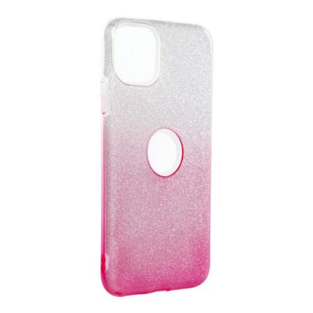 Forcell Shining Skal Till Iphone 11 Pro Max Clear/rosa