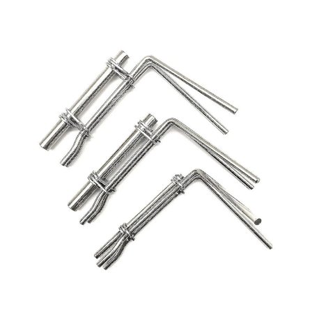3-pack Universal U-kopp Hydraulcylinder Stångtätningsinstallationsverktygssats Styrenhet Boost Auto Reparation