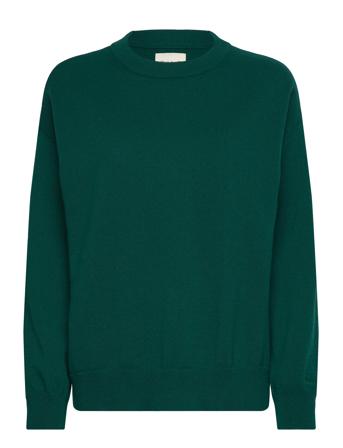 GANT Superfine Lambswool C-Neck Grön