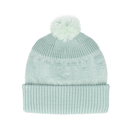 The North Face - Grön pom Beanie - Retro Cabin Beanie Muted Pine/Pale Pom @ Hatstore