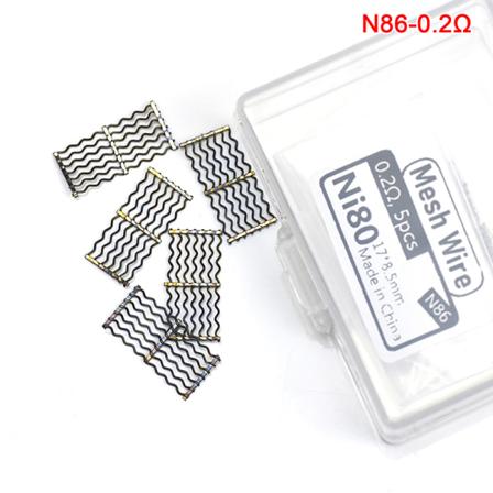5/10 stk 6 modeller Mesh Style Varmespiral For Erstatning Prebui N86-0.2Ω