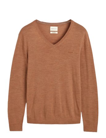 GANT | Extrafine Merino Wool V-Neck | M
