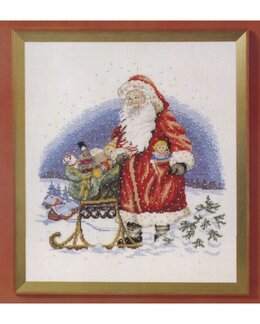 Broderikit Tavla leksakstomten