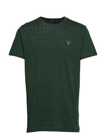 Original Ss T-Shirt T-shirts Short-sleeved Grön GANT