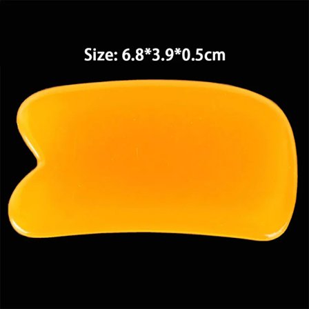 Rosenkvarts Gouache Gua Sha Skrapa Ansiktsmassage Natursten Gouache GuaSha Ansikte Kroppsmassageverktyg Jade Massager