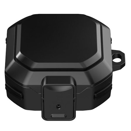 Samsung Galaxy Buds2 / Live / Pro cool design skyddsfodral med spänne - Svart