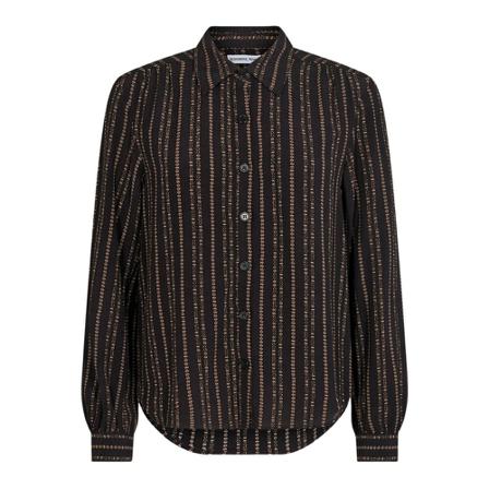 Designers Remix Madeira Shirt , Zwart , Dames , Maat: M