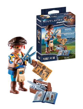 Playmobil Novelmore - Dario Med Verktøy - 71302 Toys Playmobil Toys Playmobil Novelmore Multi/mønstret PLAYMOBIL*Betinget Tilbud