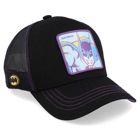 Capslab - Svart trucker Caps - DC Comics Batman Black Trucker @ Hatstore