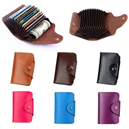 Læderkortholder - 15 rum - Flere farvemuligheder