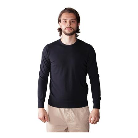Drumohr, Cotton Coaching Shirt Blauw, Heren, Maat:S