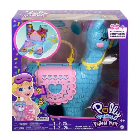 POLLY POCKET - Lama Surprises - mini-universum docka - 4 år och +
