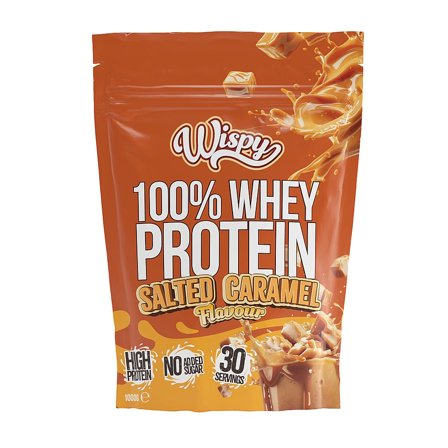 Wispy Nutrition Whey 100 Proteinpulver 1 kg, Sport & Velvære, Protein & Energi, Proteinpulver