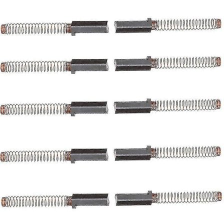 10 st Kolmotorborstar Motorborste Reservdelar Motorborste kompatibel med Kitchenaid Blandare