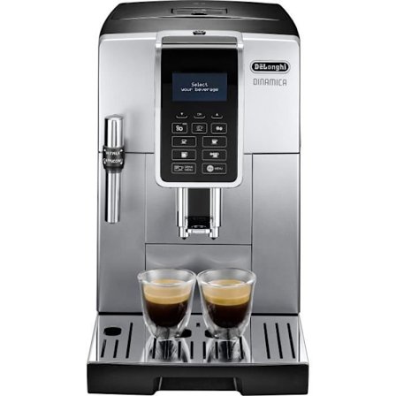 DELONGHI ECAM 350.35.SB Espressokvarn DINAMICA Screen 4 recept - Silver