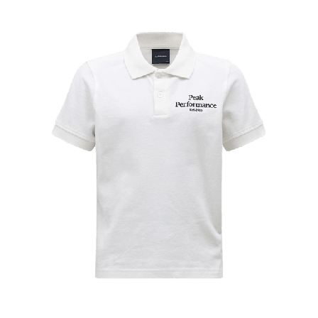 Peak Performance Jr Original Polo T-shirts & toppar Herr Vit 170