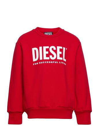 Screwdivision-Logox Over Sweat-Shir Red Diesel