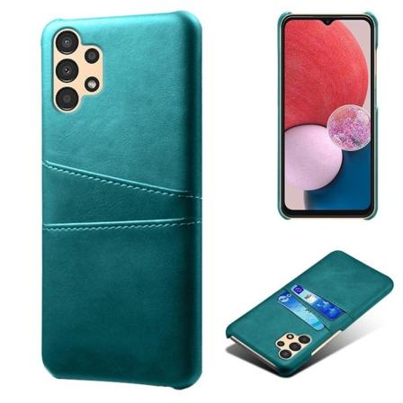 Samsung Galaxy A13 4G skal med korthållare - Grön Grön