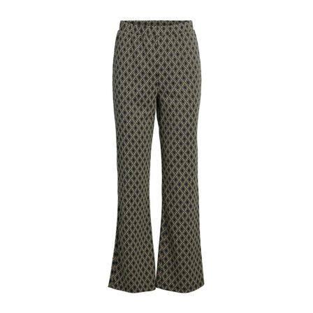 Object Anasofia Wide Broek , Zwart , Dames , Maat: L