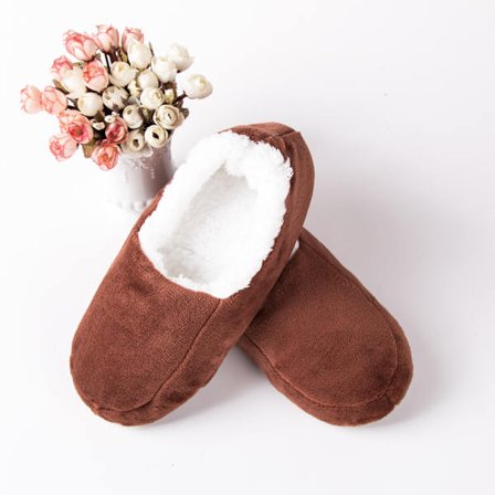 Brune, Bløde og Kostelige Tykke Hjemmesko Sokker, ZQKLA