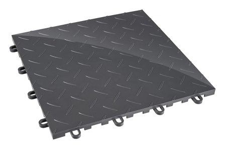 PELA 532218 Garasjegulv 1,8 m² Grå, Garasjeinnredning & oppbevaring