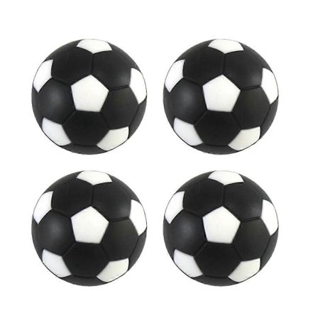 4 stk. 36mm Fotballbord Fotball Ball Innendørs Spill Ball Sett