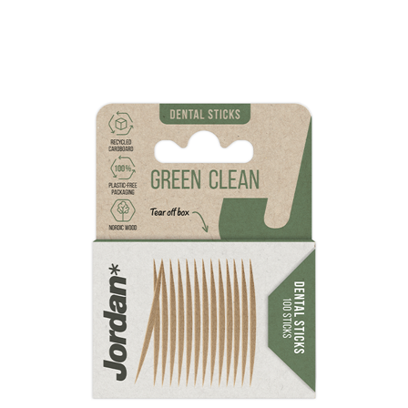 Jordan Green Clean Tannpirkere 100 st