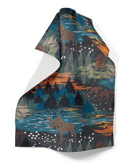 Keittiöpyyhe Älgrike Sininen