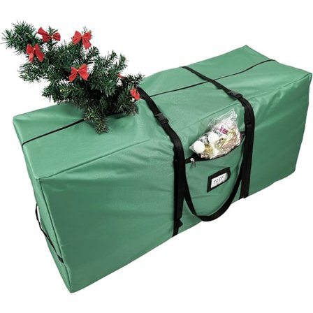 Juletre Oppbevaringspose Ekstra Stor Vanntett Kraftig Oppbevaringsbeholdere, Passer Opp Til Høye 2,3 m Kunstige Juletre, 600D Oxford Juleferie