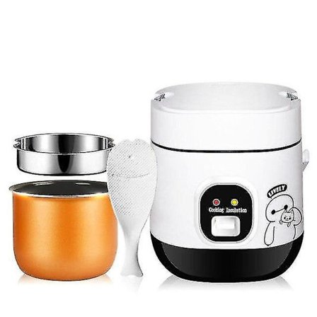 1,2L Mini Riskokekar med 2-lags Dampkoker