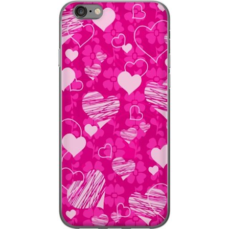 Kompatibelt Mobilskal till Apple Apple iPhone 6 PopHjärtMönster