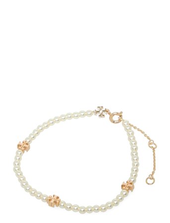 Tory Burch Kira Pearl Bracelet - Gold - ONE SIZE