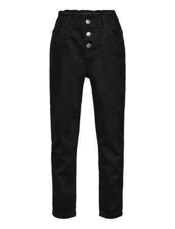 Paperbag Jeans Black Mango