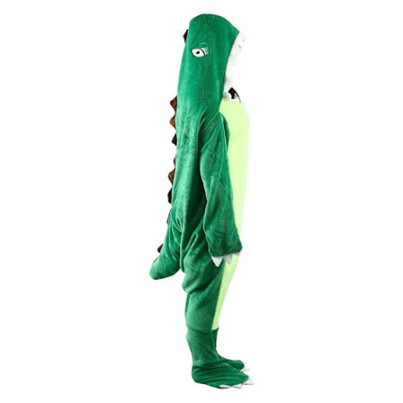 Dinosaurus Peitto Pyjama Puettava Dinosaurus Peitto Super Pehmeä Dinosaurus Peitto Huppari Lapsille Aikuisille L 170cm