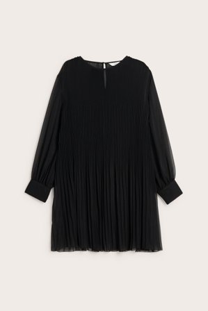 Kappahl | Plisowana sukienka | Czarne