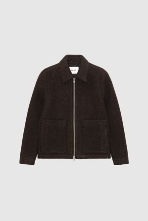 NN.07 Gael Jacke Herren Braun Wollmix