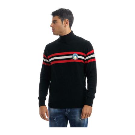 MC2 Saint Barth Turtlenecks Sort, Herre Rullekraver
