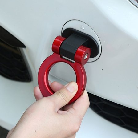 Universal Auto Car Ring Racing Style Tow Hook Look Dekoration Ac